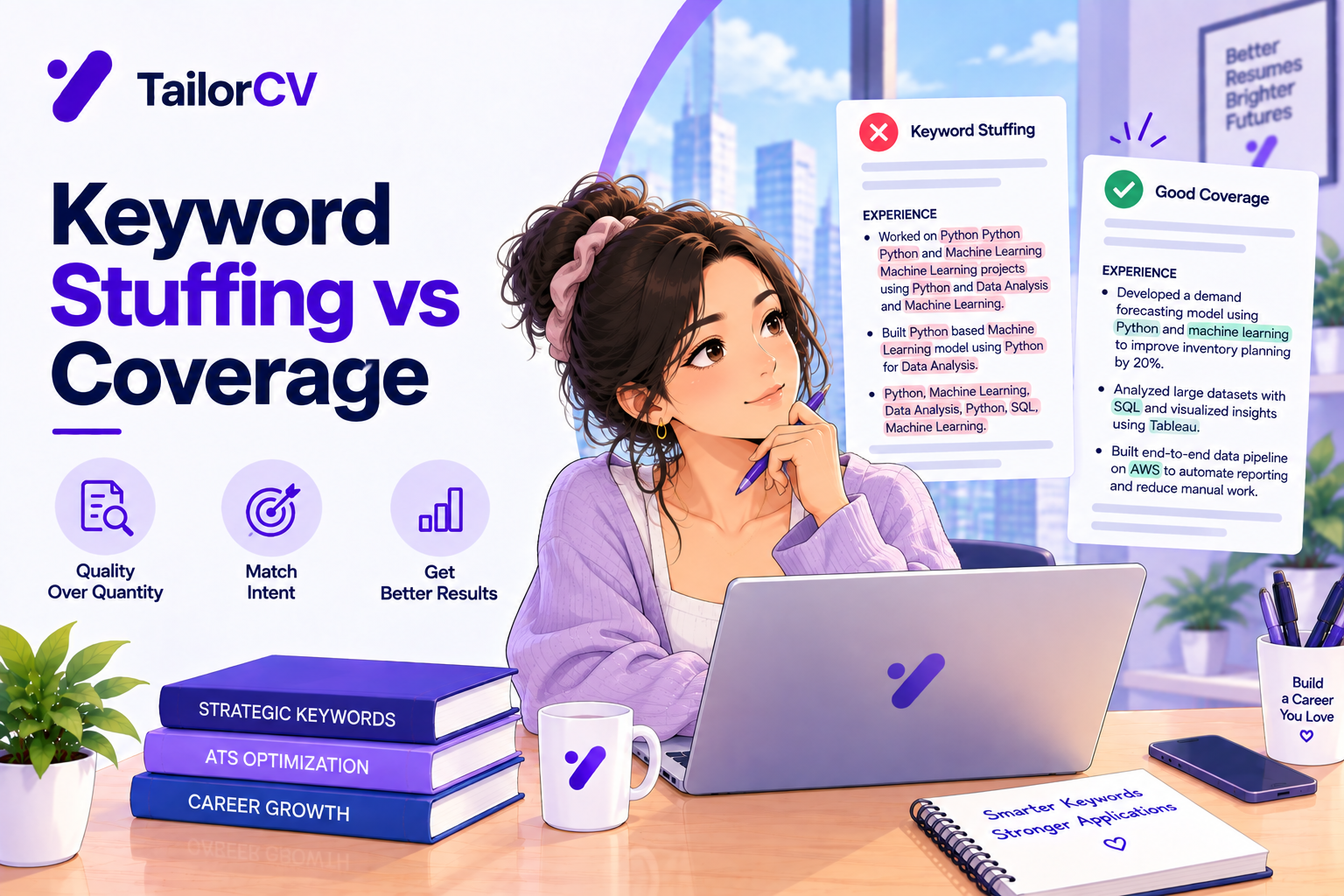 Keyword Stuffing vs Keyword Coverage - The Line Recruiters Notice
