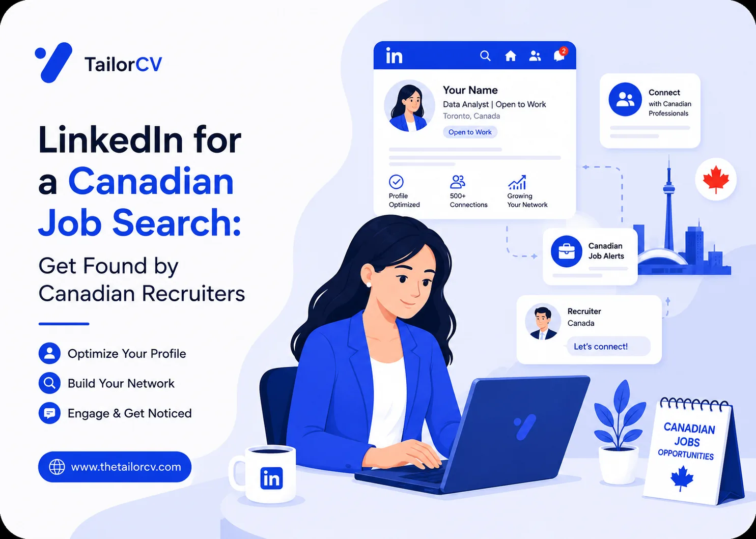 LinkedIn for a Canadian Job Search: Get Found by Canadian Recruiters