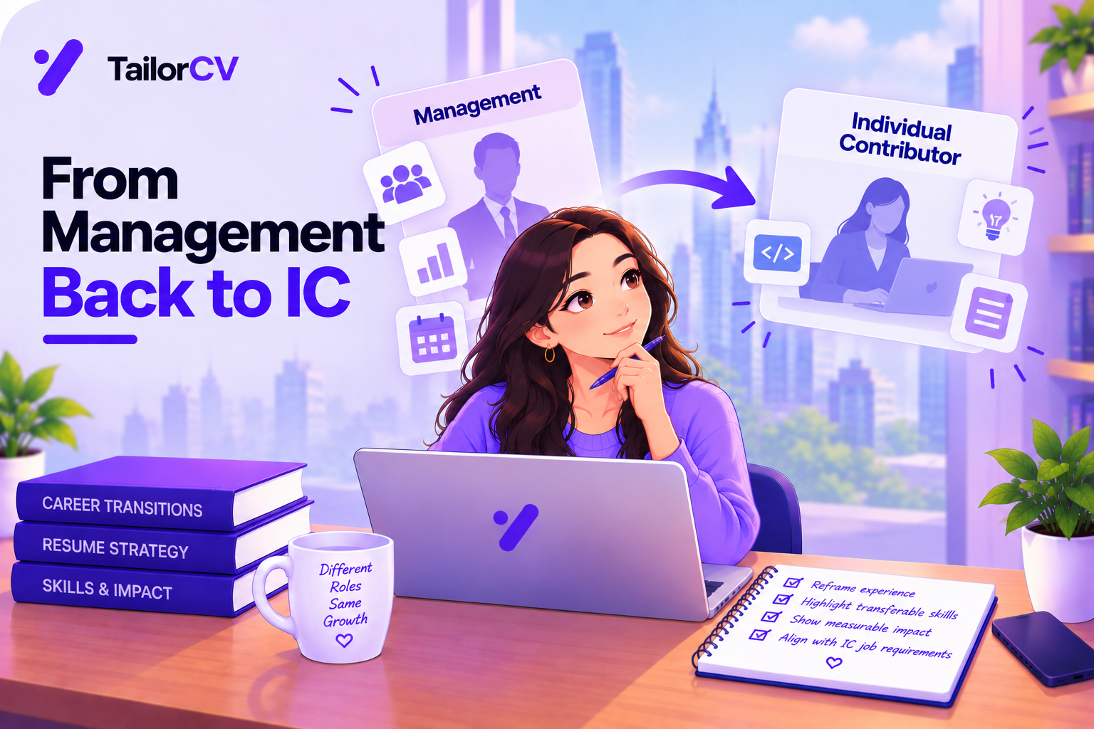 Moving Back From Management to IC