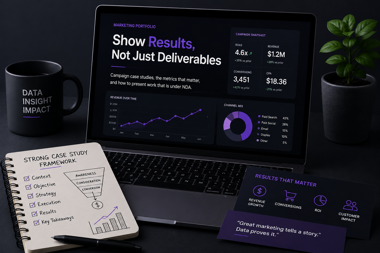 Marketing Portfolio Guide: Show Results, Not Just Deliverables