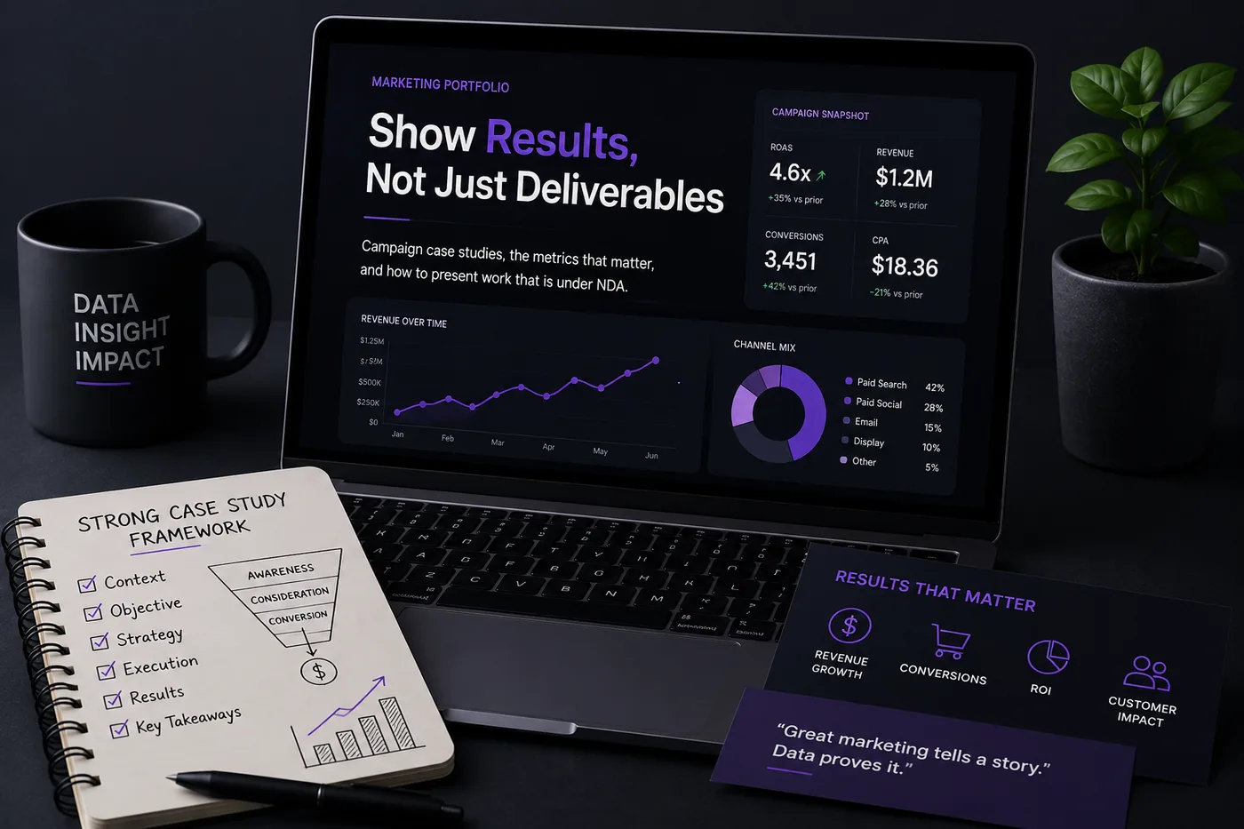 Marketing Portfolio Guide: Show Results, Not Just Deliverables