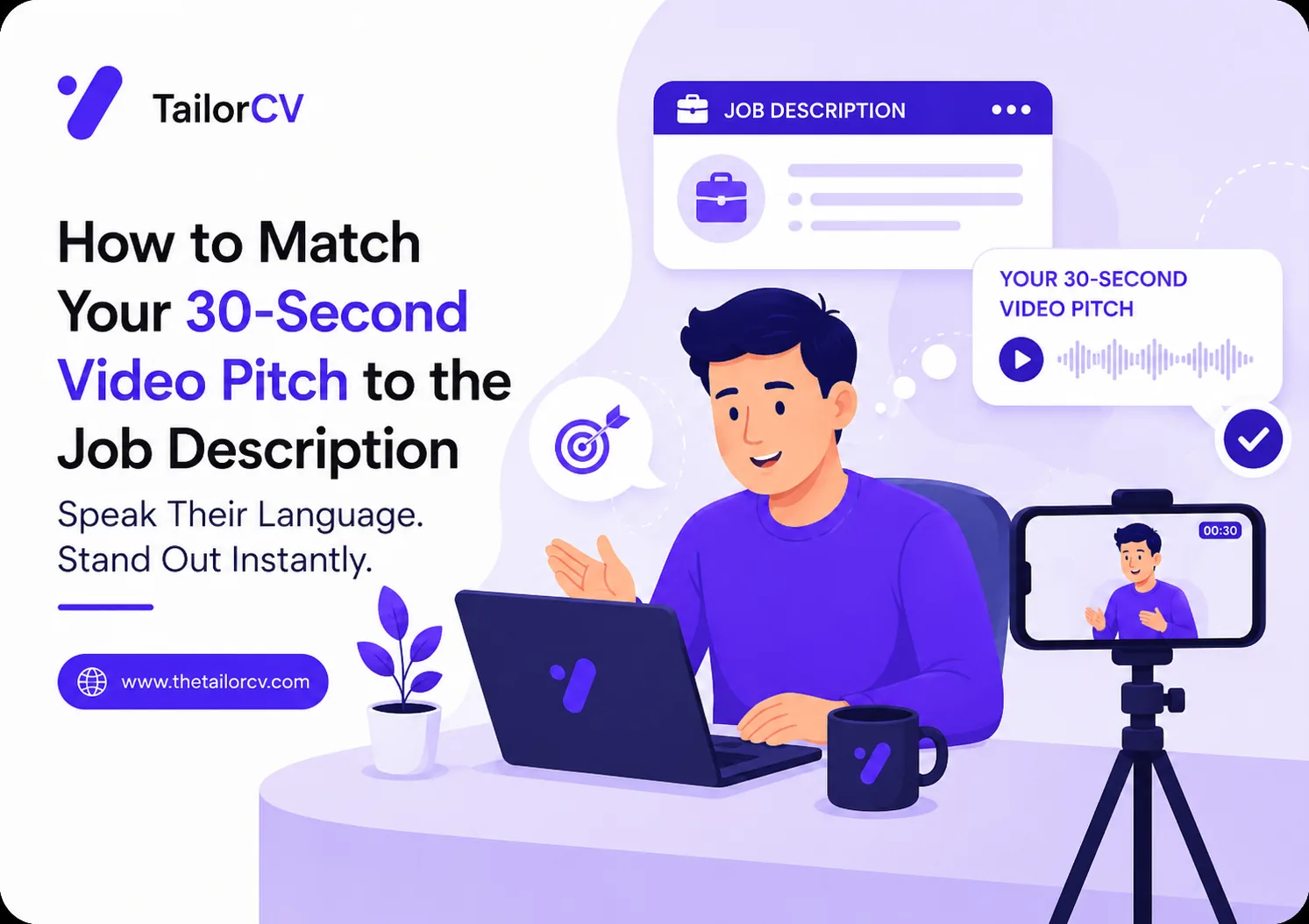 How to Match Your 30-Second Video Pitch to the Job Description