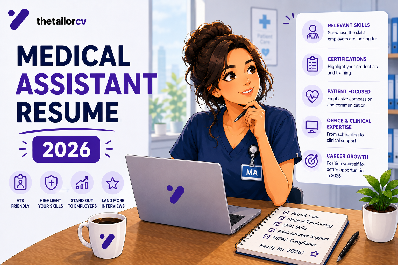 Medical Assistant Resume 2026 - Complete Guide with Examples