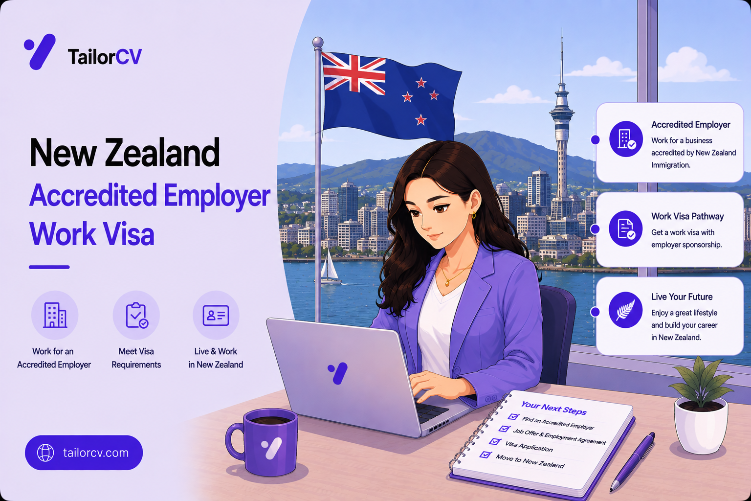 The Accredited Employer Work Visa - New Zealand's Main Work Route