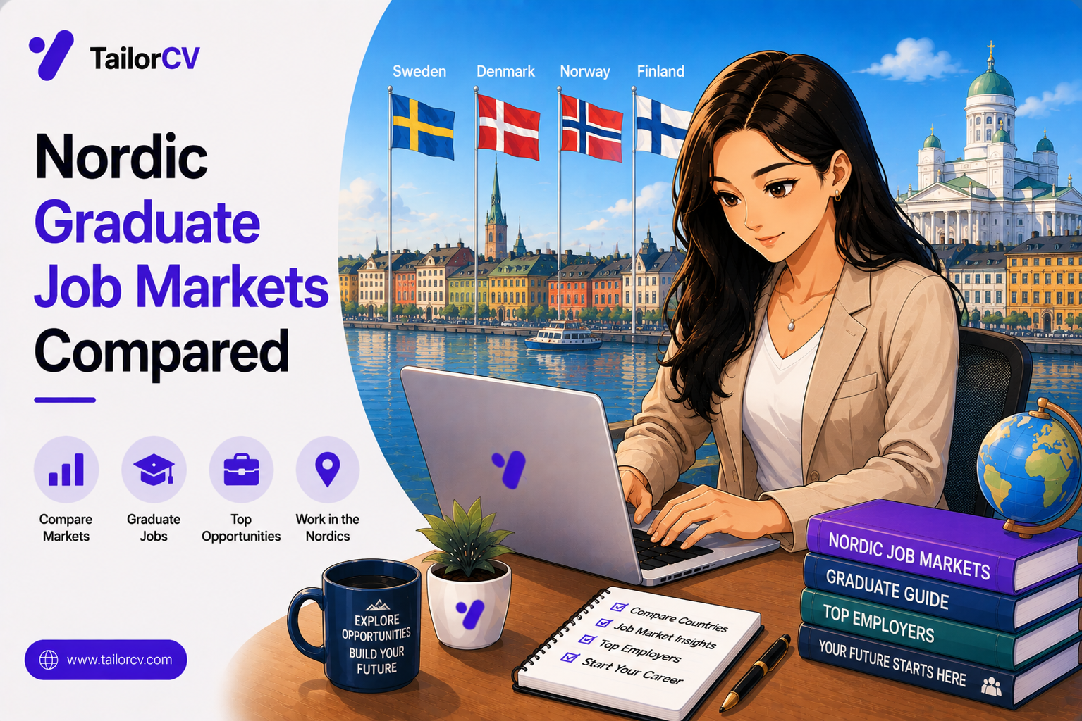 Nordic Graduate Job Markets Compared - Sweden, Denmark, Norway and Finland
