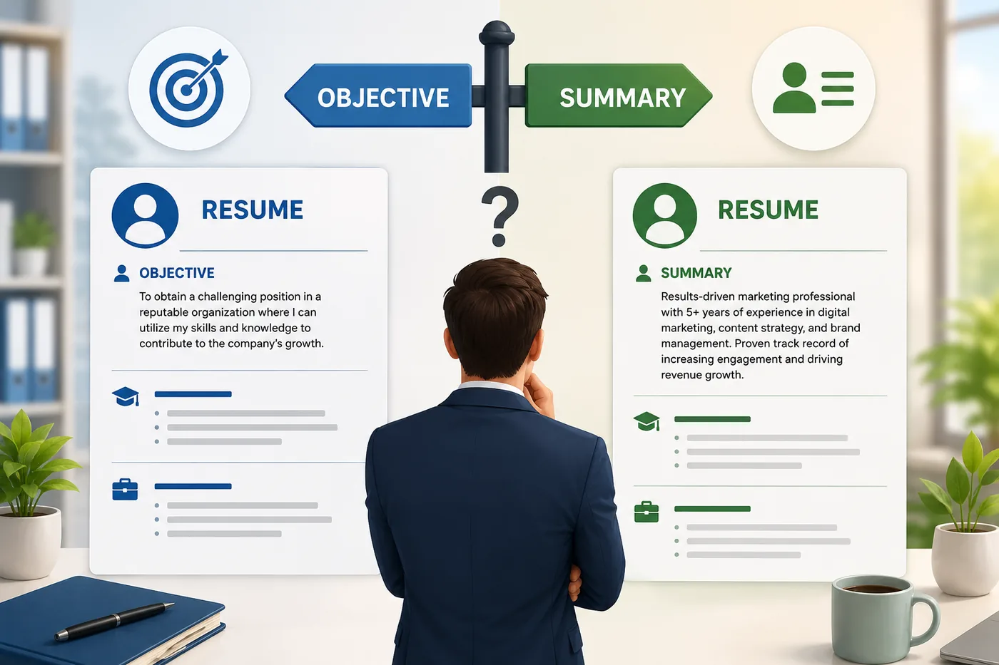 Resume Objective vs Summary - Which One Should You Use in 2026?