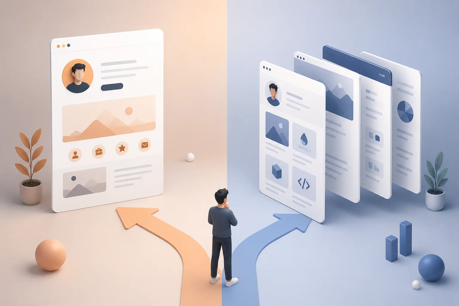 One-Page vs Multi-Page Portfolio: Which Converts Better
