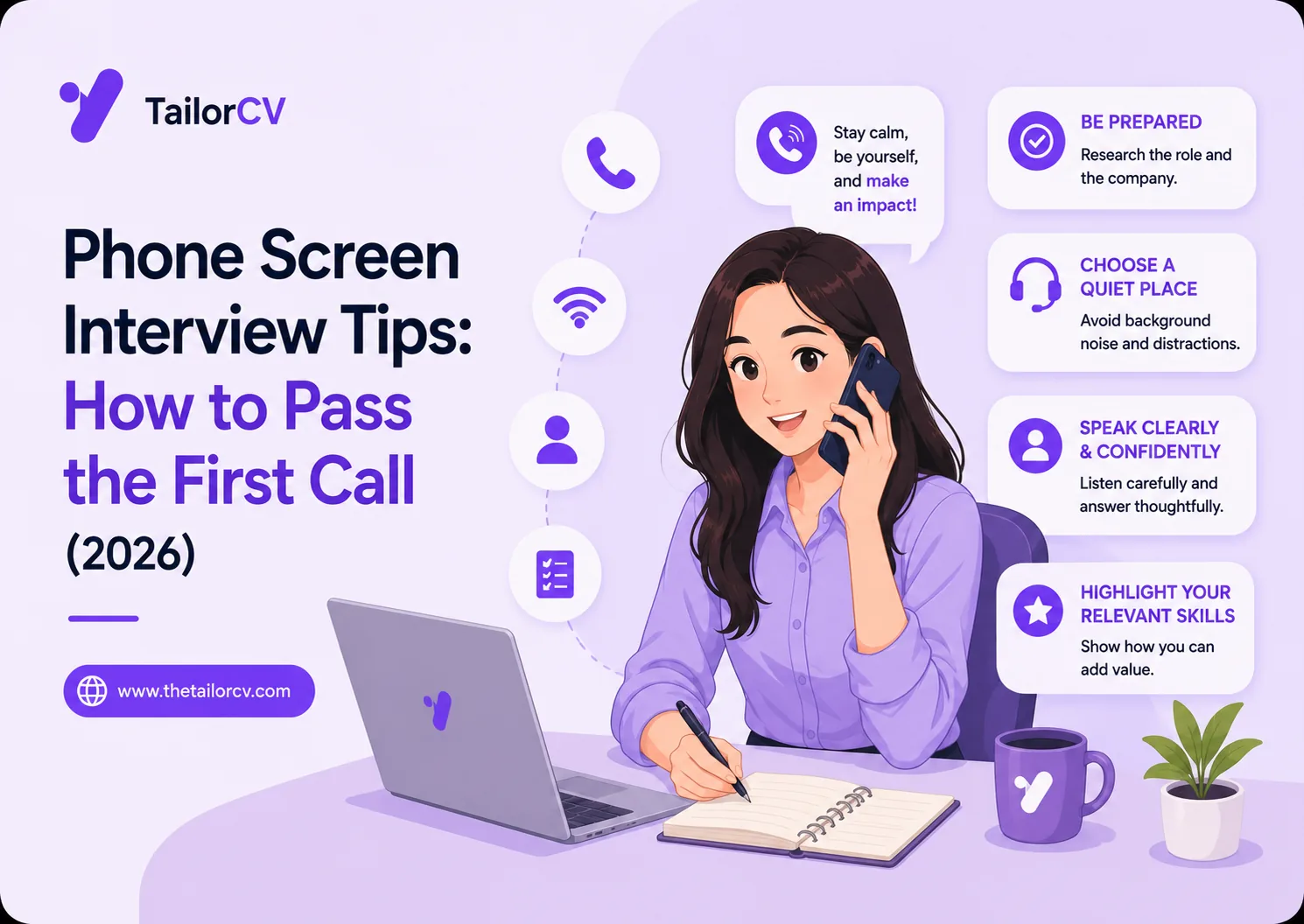 Phone Screen Interview Tips: How to Pass the First Call (2026)