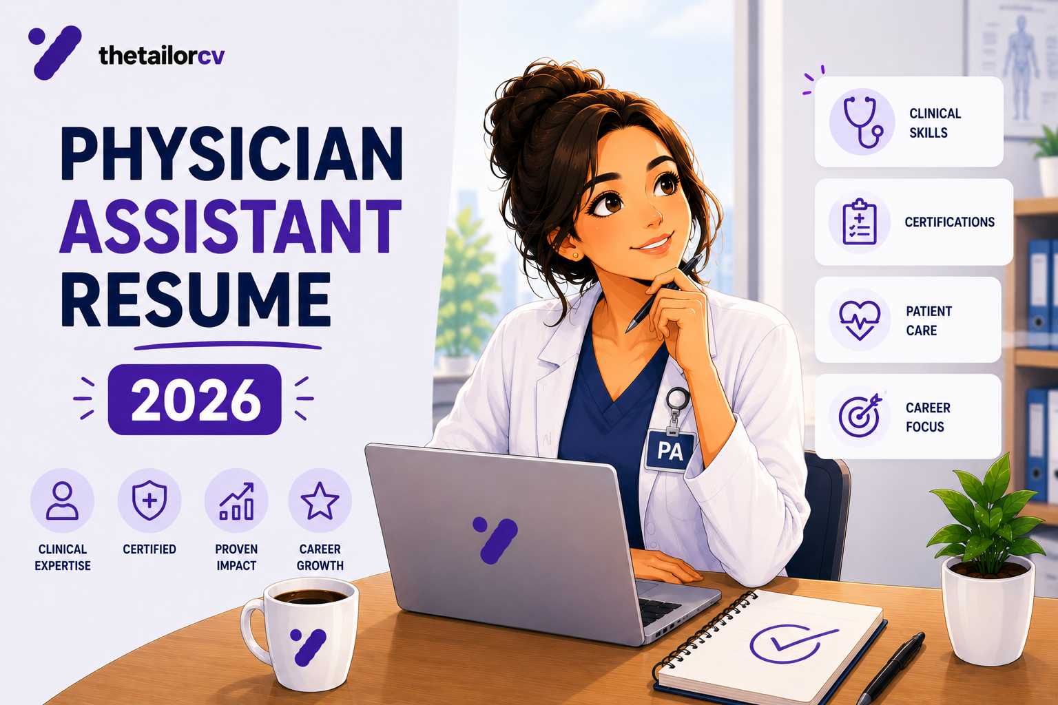 Physician Assistant Resume 2026 - Complete Guide with Examples