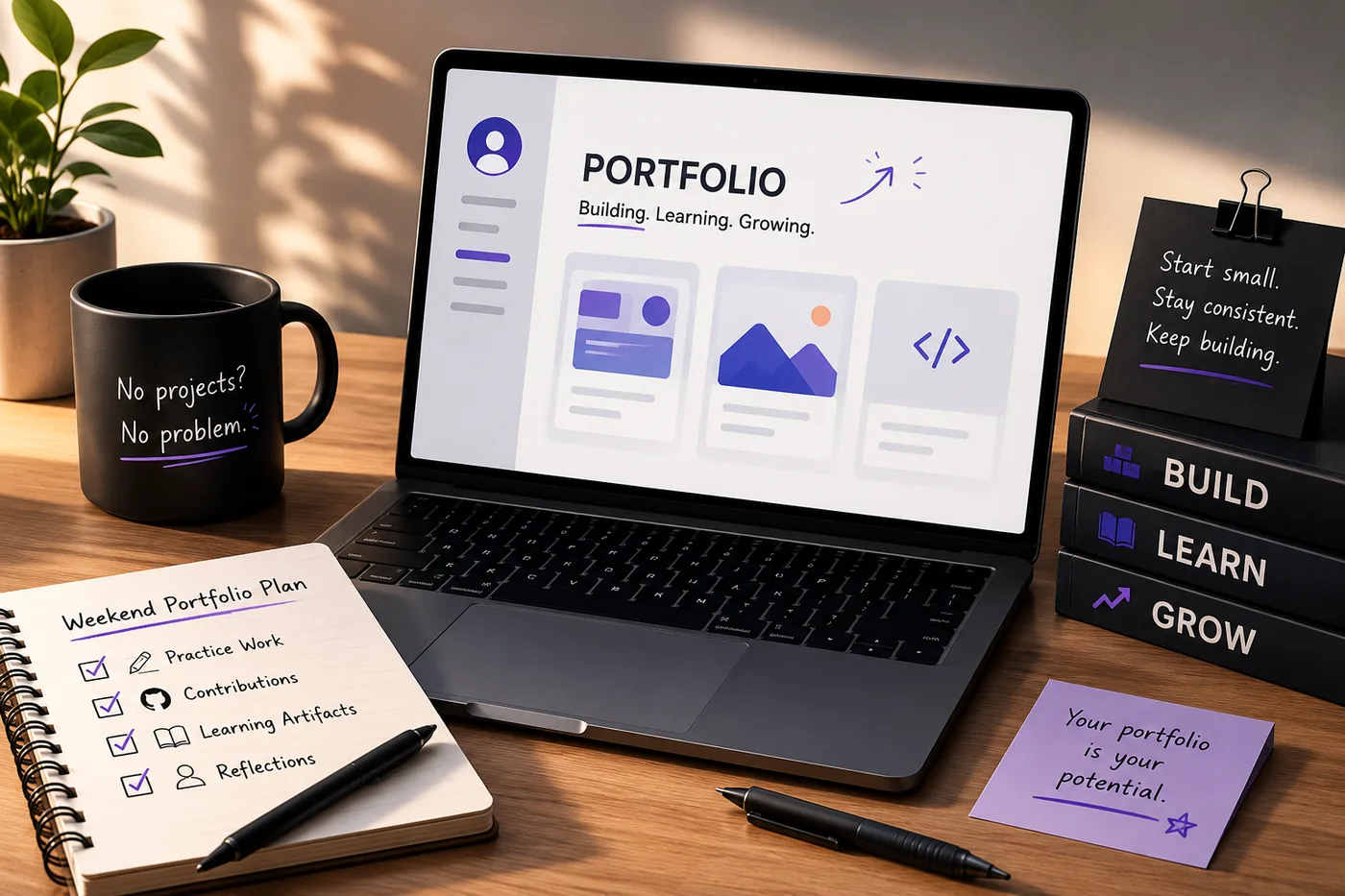 What to Put in Your Portfolio When You Have No Projects