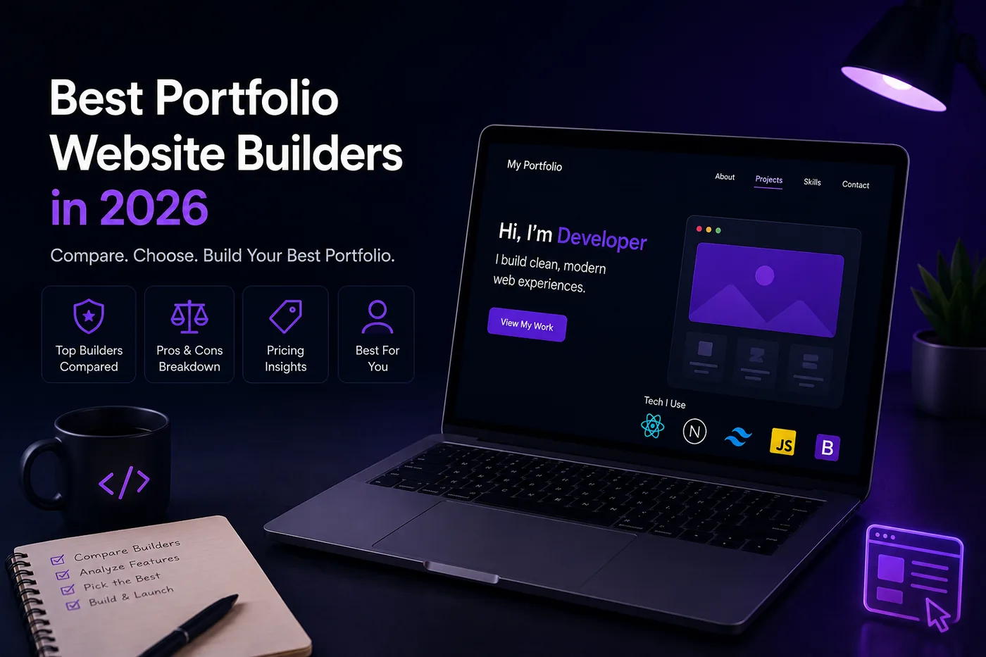 Best Portfolio Website Builders in 2026 (Compared by Use Case)