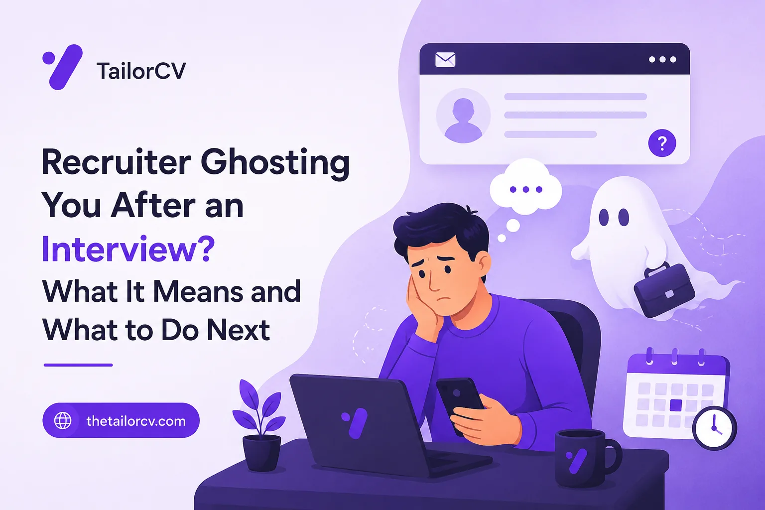 Recruiter Ghosting You After an Interview? What It Means and What to Do Next