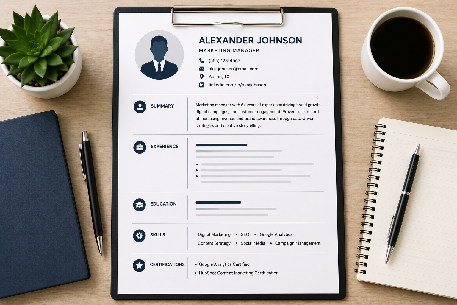 Resume Contact Section — What to Include and What to Leave Out (2026)