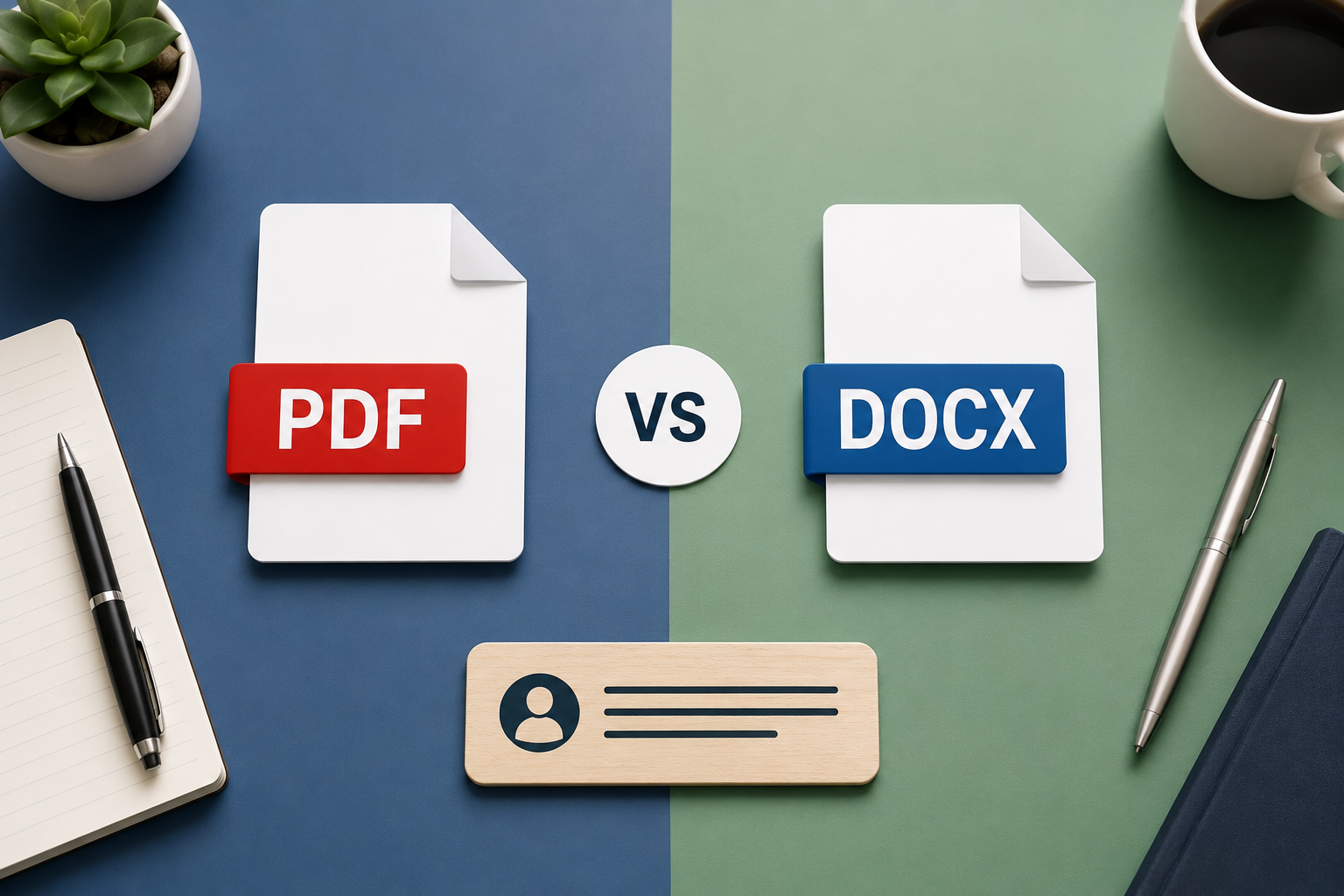 Resume File Format Guide — PDF vs Word and How to Name Your Resume