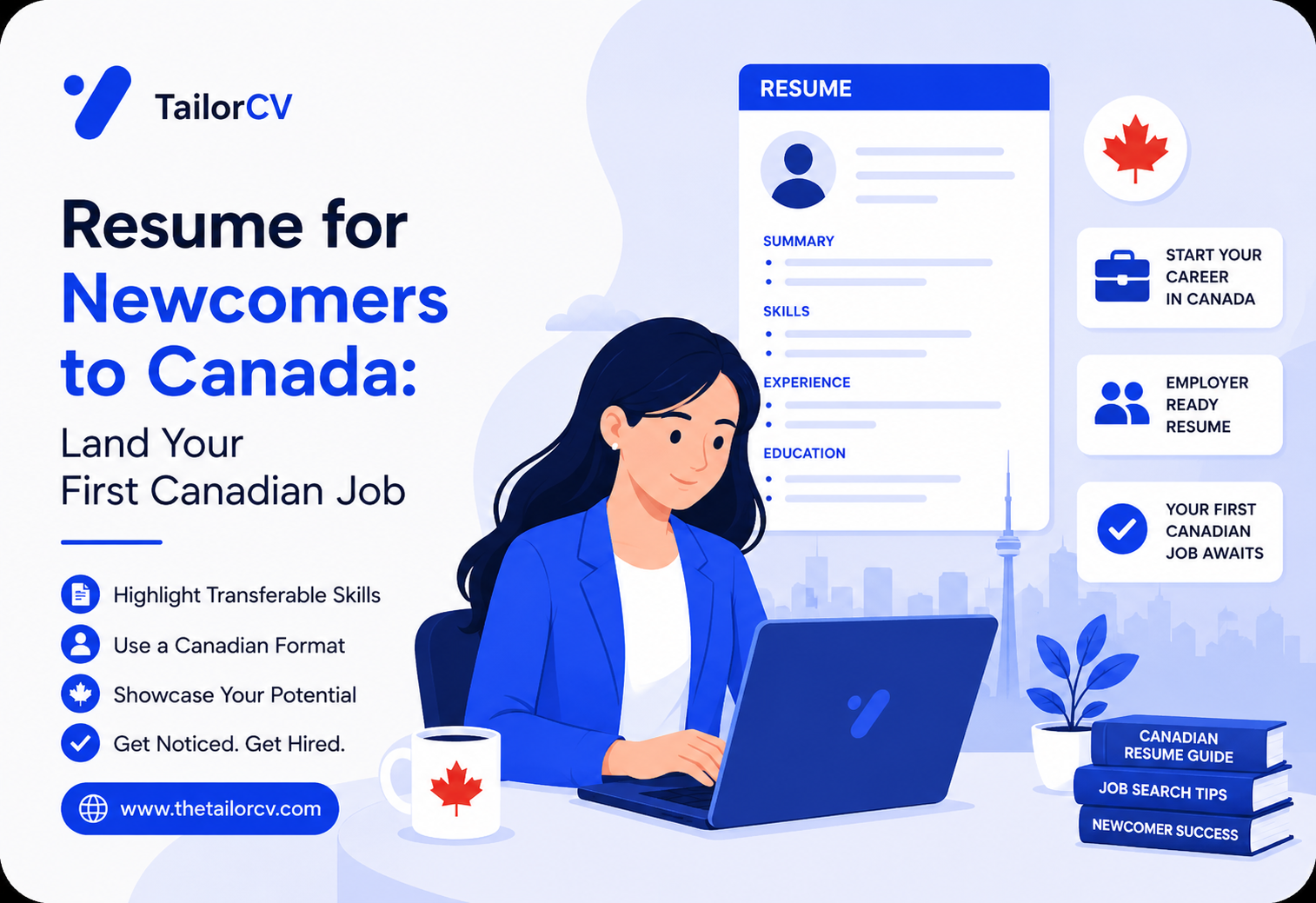Resume for Newcomers to Canada: Land Your First Canadian Job