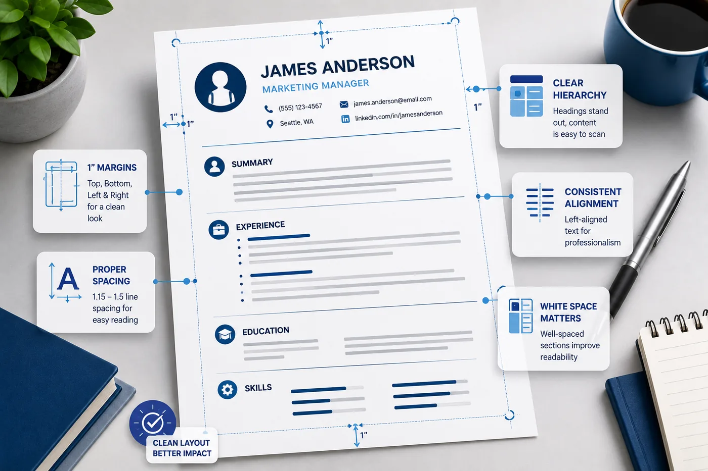 Resume Margins, Spacing and Layout - The Complete Format Guide for 2026