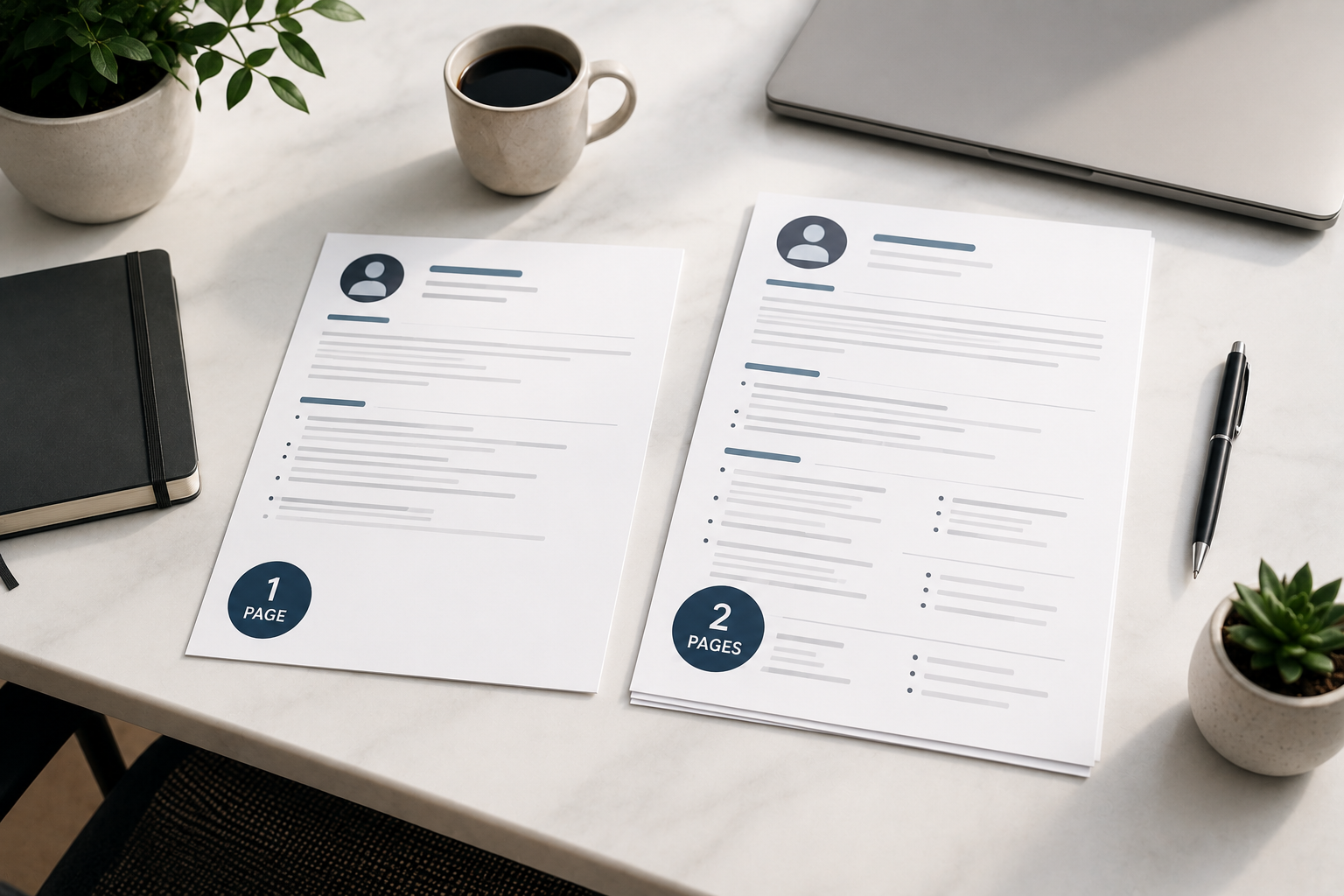 Ideal Resume Length in 2026 — One Page or Two? Complete Guide