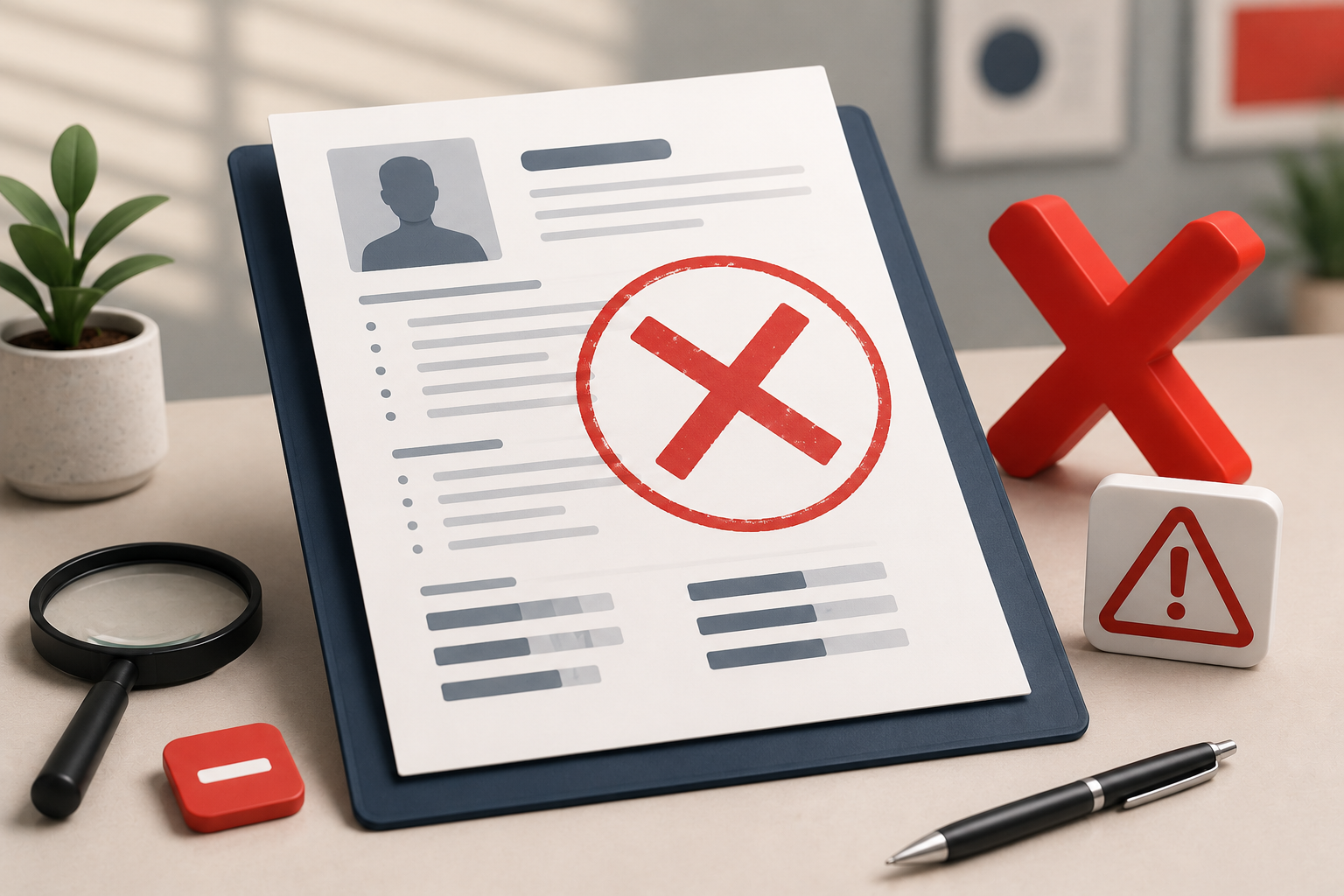 15 Resume Red Flags That Get You Rejected Before an Interview