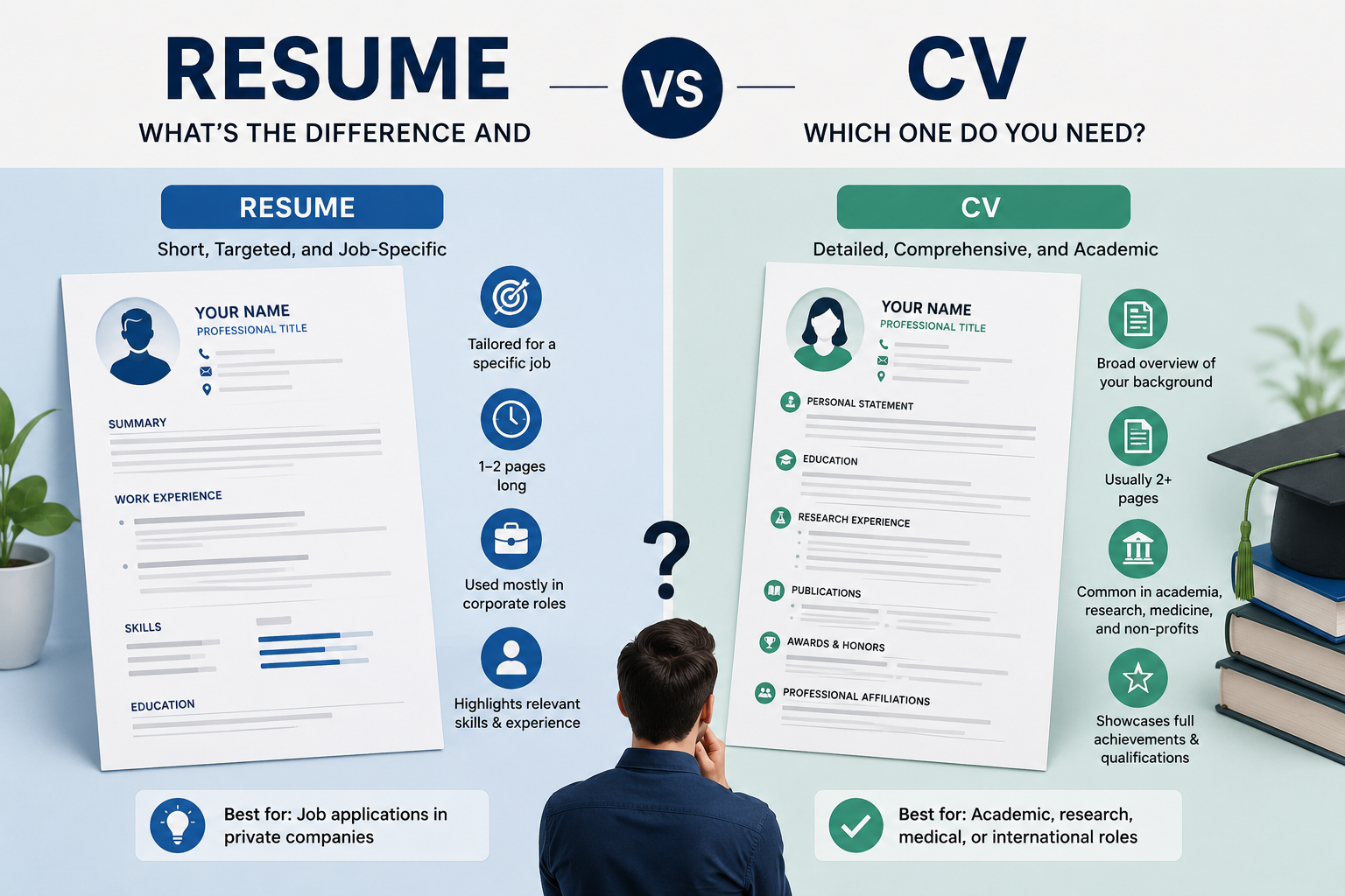 Resume vs CV — What's the Difference and Which One Do You Need?