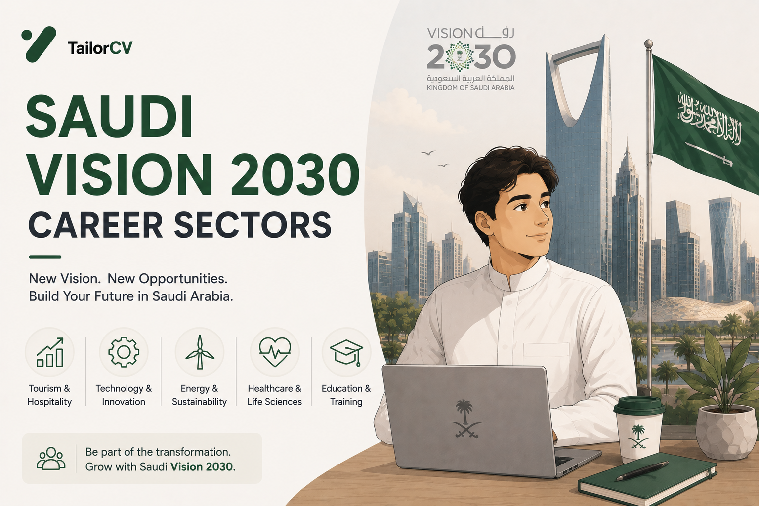 Vision 2030 and the Sectors That Are Actually Hiring