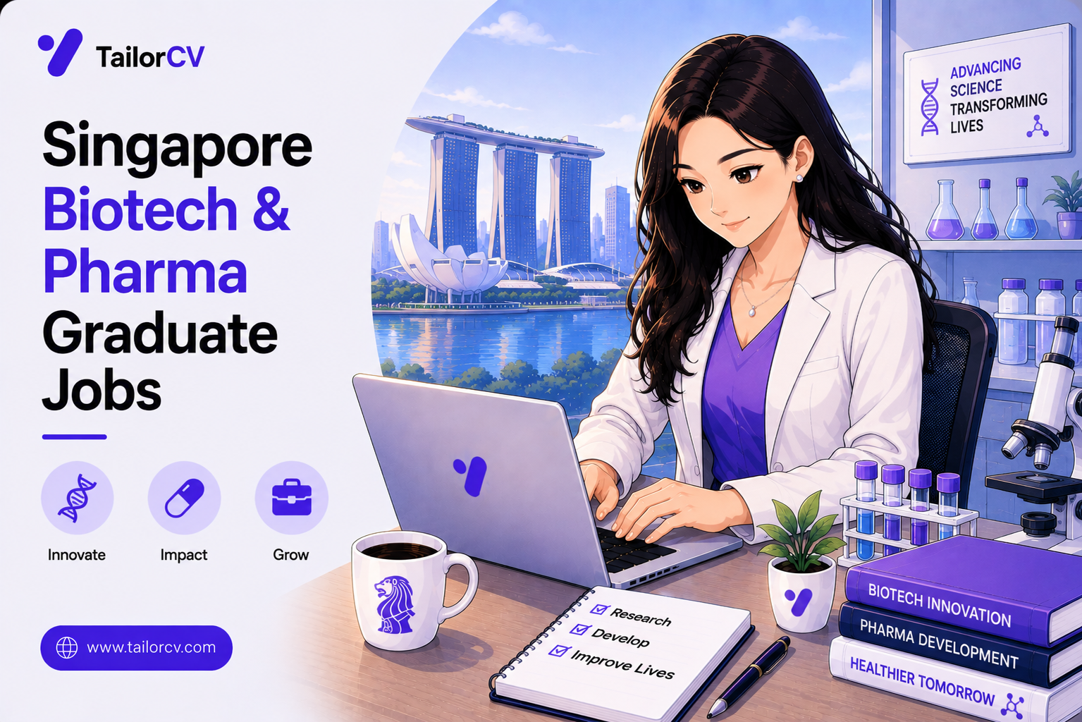 Biotech and Pharmaceutical Graduate Jobs in Singapore