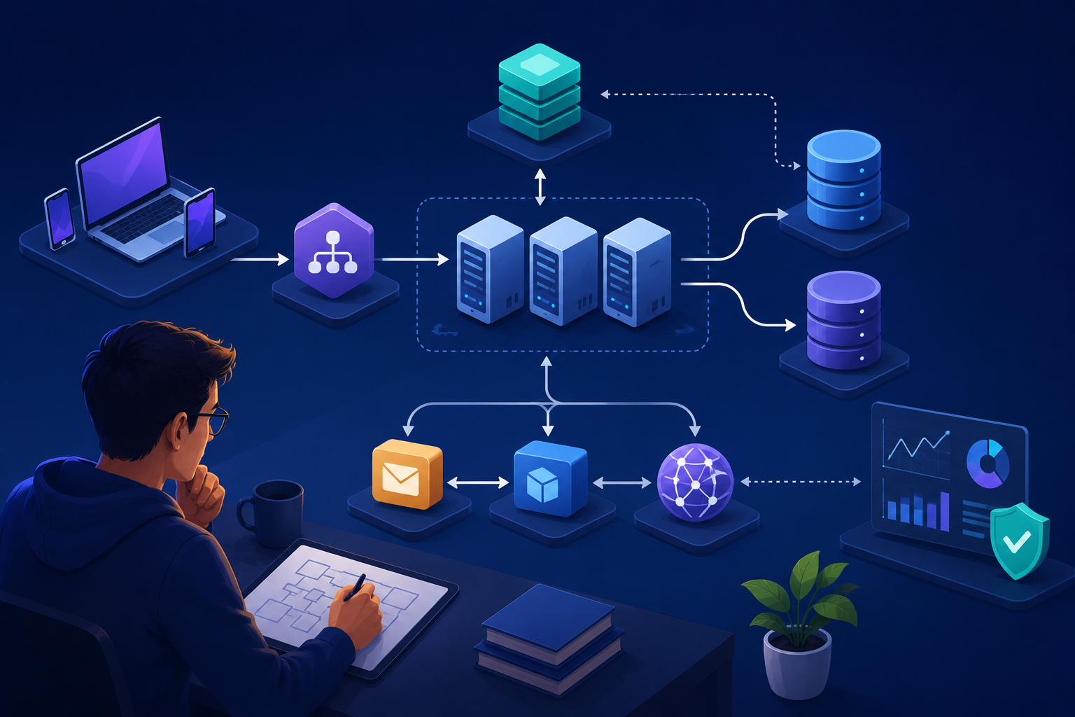 System Design Interview Guide 2026 — Framework and Examples