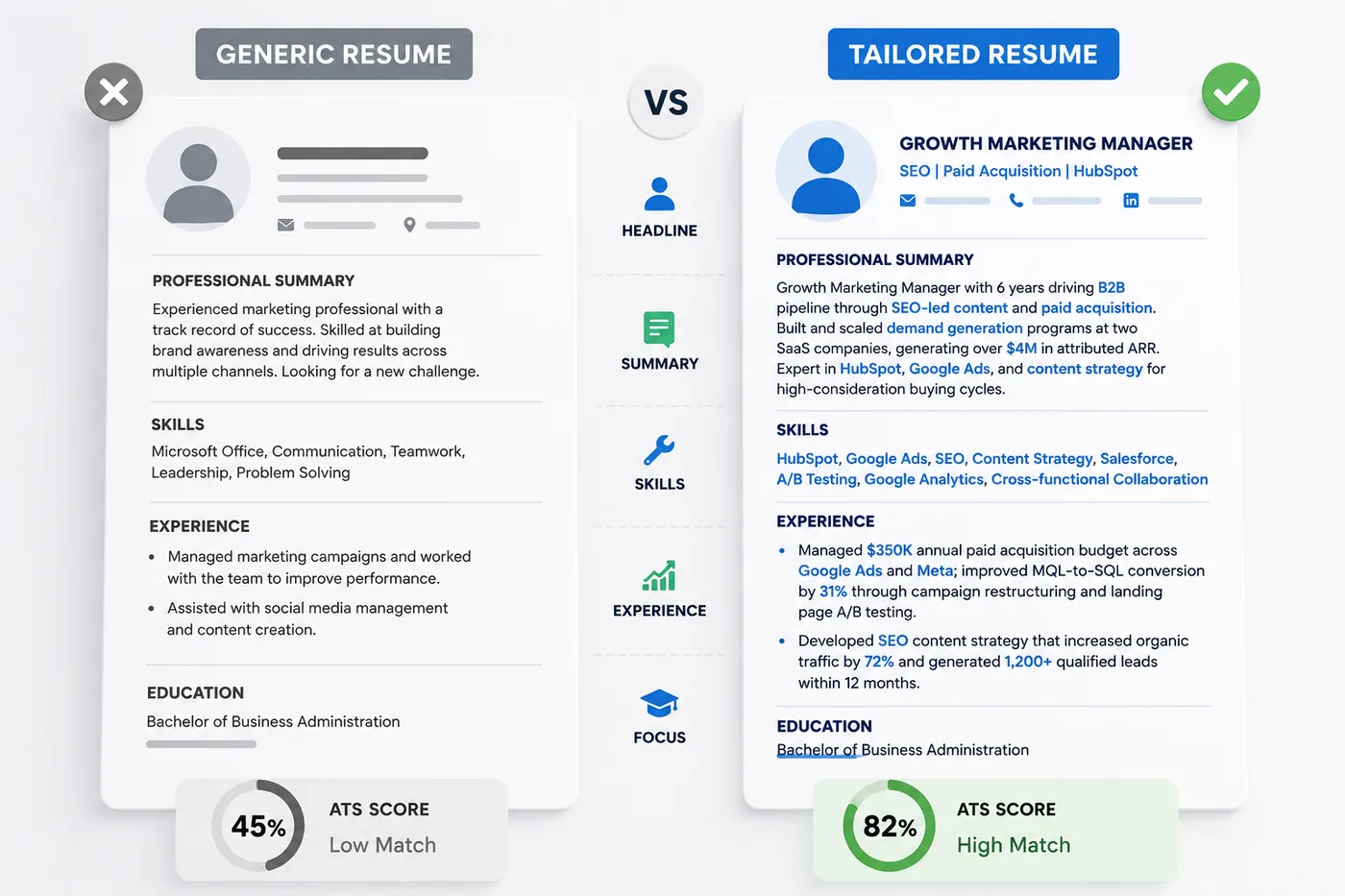 Tailored Resume vs Generic Resume - What's the Real Difference in 2026?