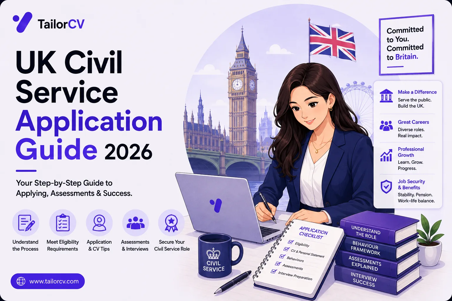 UK Civil Service Application Guide 2026 - Behaviours, Grades, and Success Profiles