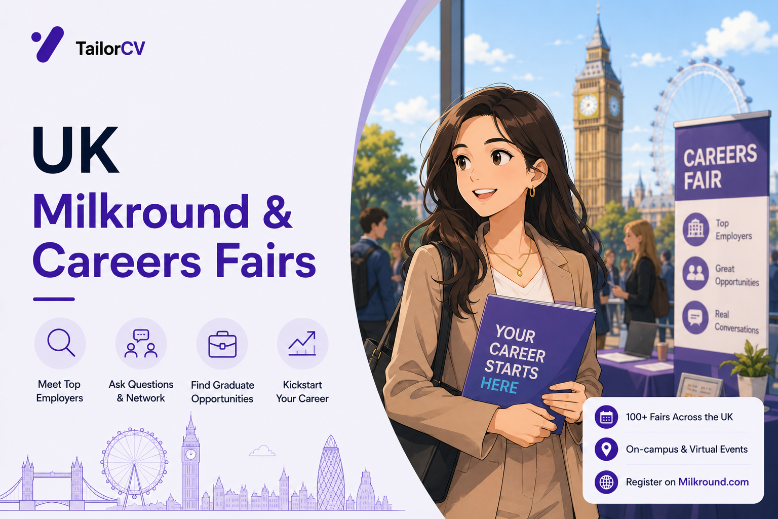 The UK Milkround and Careers Fairs - How to Use Them