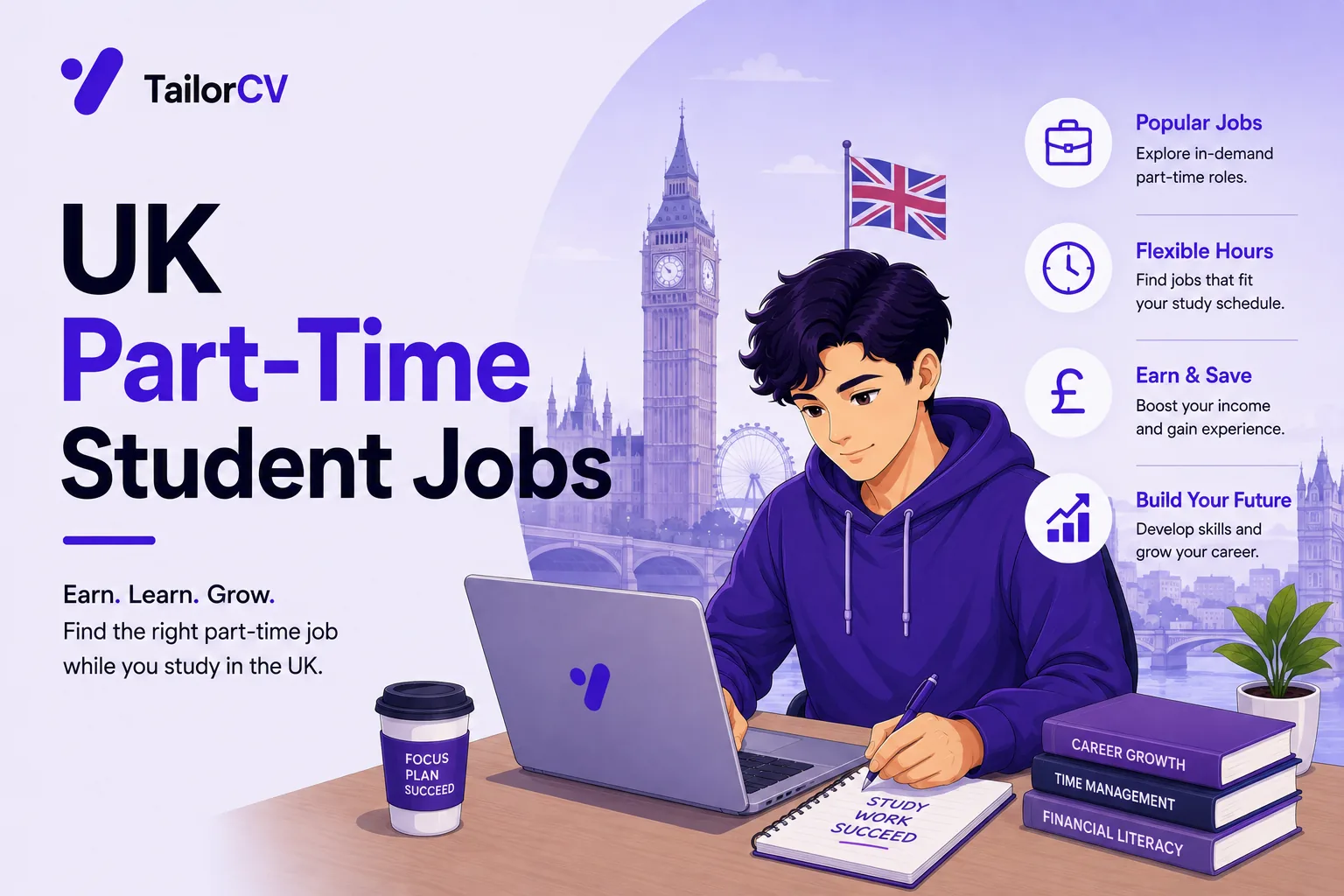 UK Part-Time Student Jobs 2026 - Rules, Rights, and Where to Look