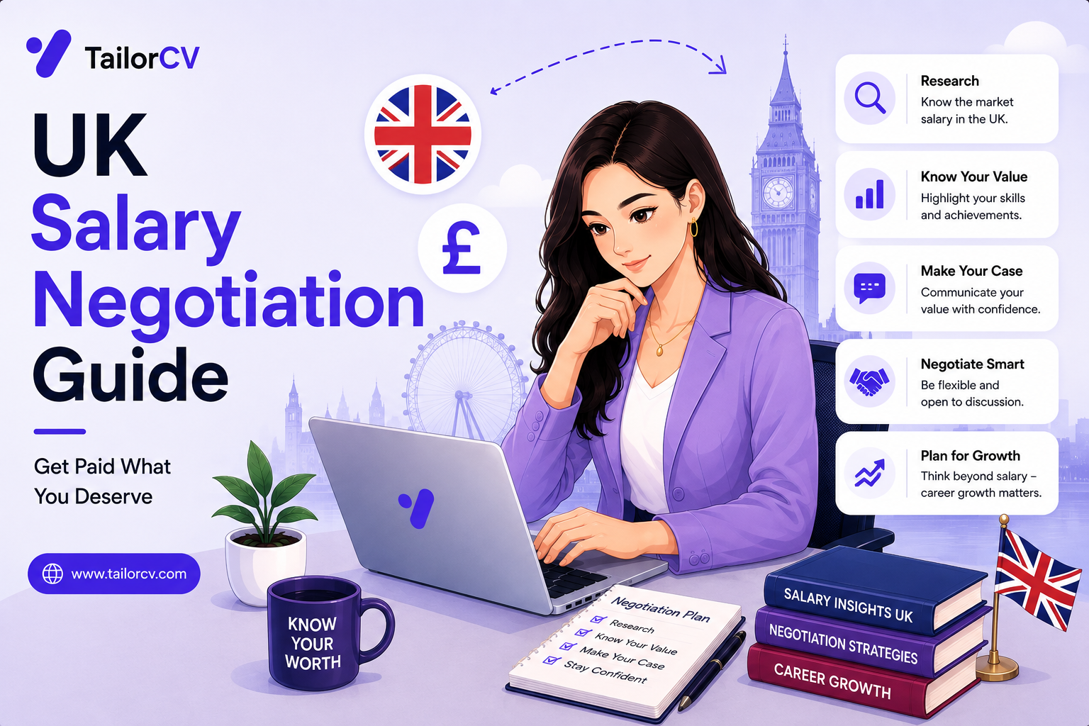 UK Salary Negotiation Guide 2026 - How to Ask Without Overplaying It