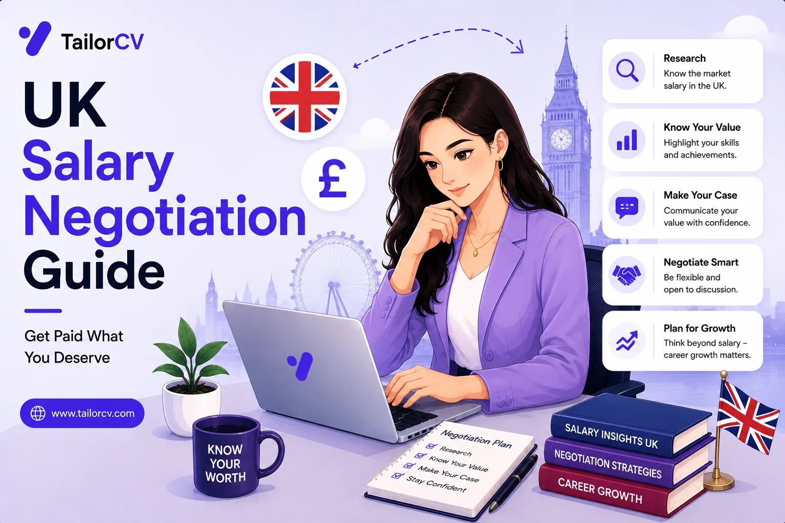 UK Salary Negotiation Guide 2026 - How to Ask Without Overplaying It