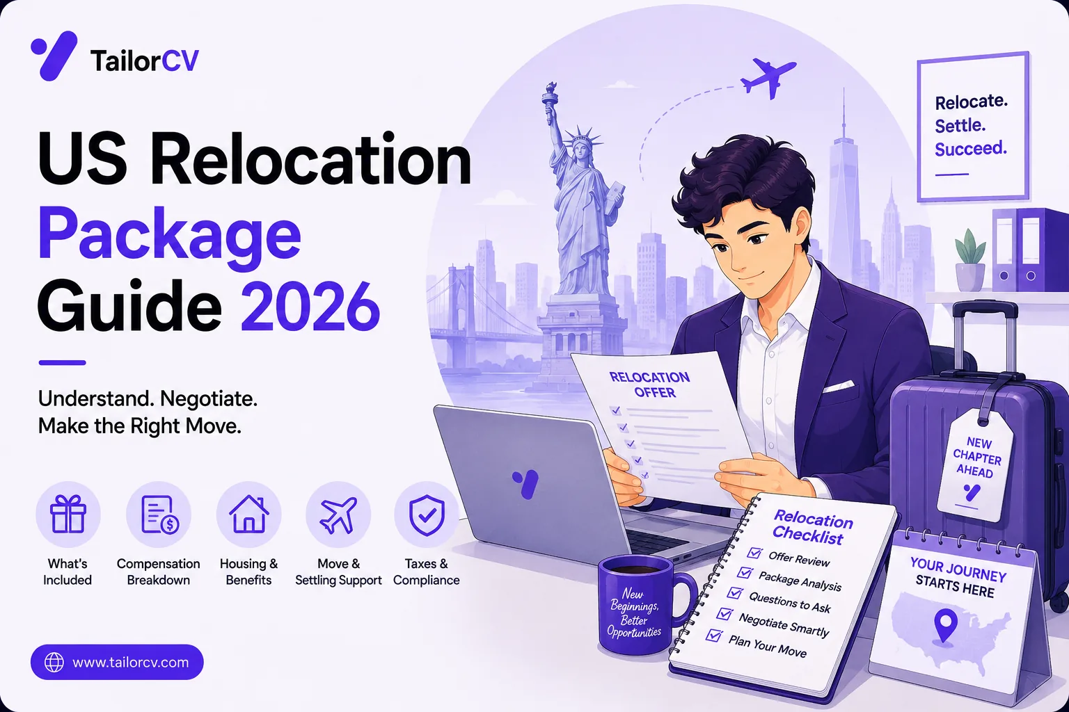 US Relocation Package Guide 2026 - What to Ask For and What It's Worth