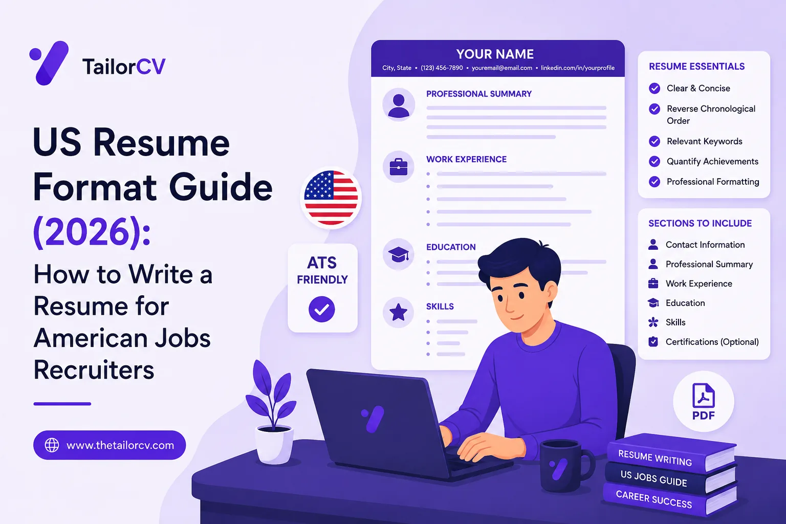 US Resume Format Guide (2026): How to Write a Resume for American Jobs