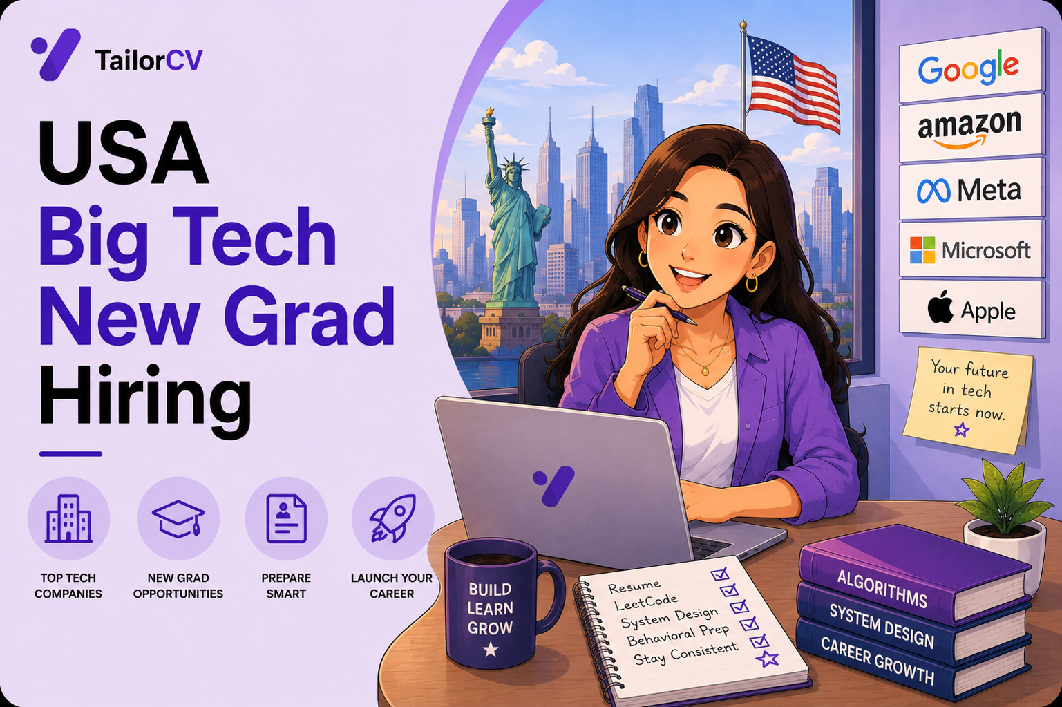 Big Tech New Grad Hiring in the US - How the Process Really Runs