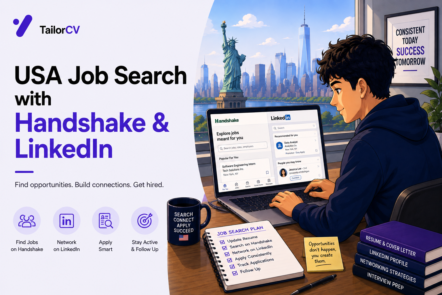 Handshake, LinkedIn and Company Sites - Where US Students Should Apply