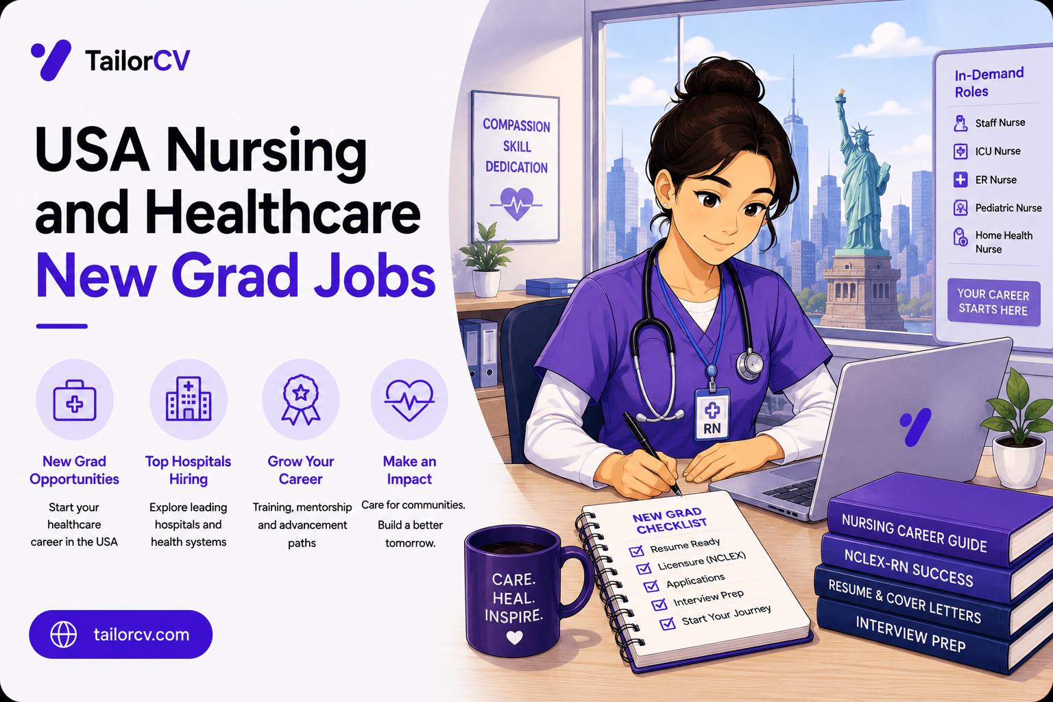 US Healthcare New Grad Jobs - Nursing, Allied Health and the Non-Clinical Roles