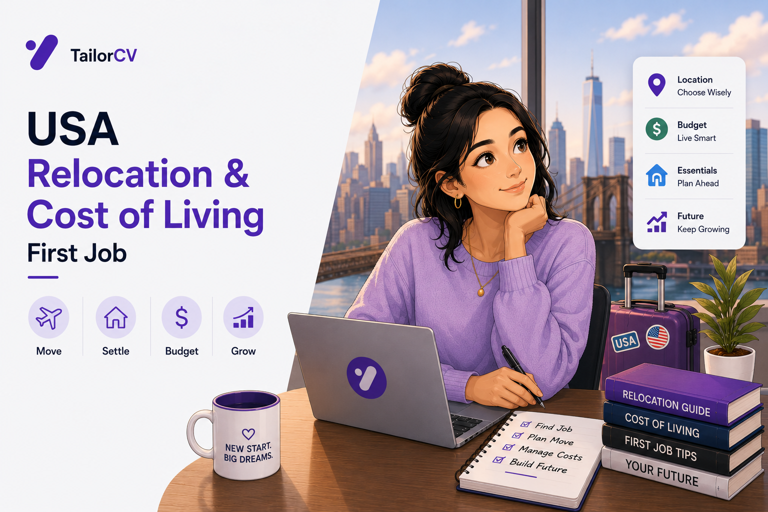 Relocating for Your First US Job - Cost of Living, Done Properly
