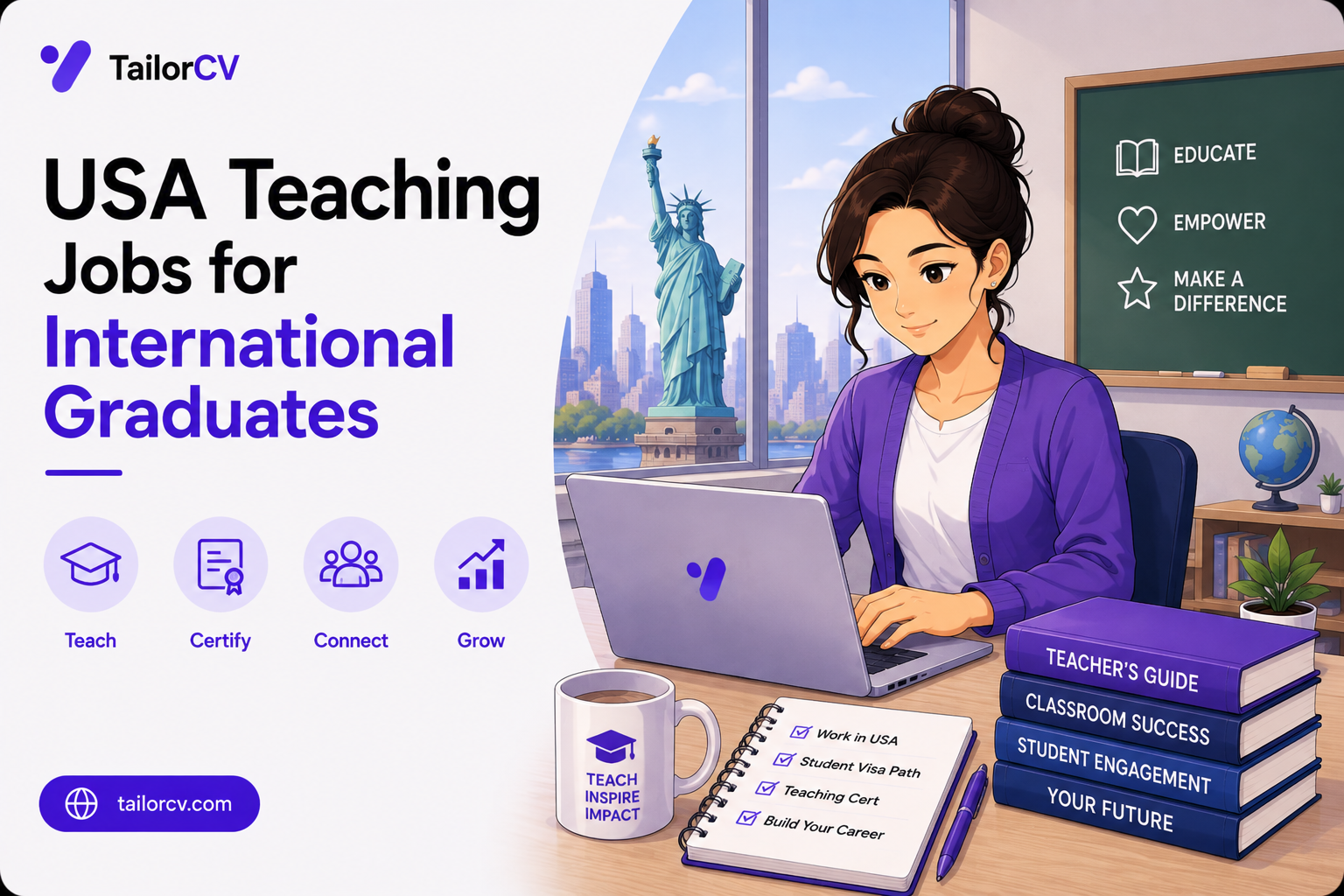 Teaching Jobs in the US for International Graduates