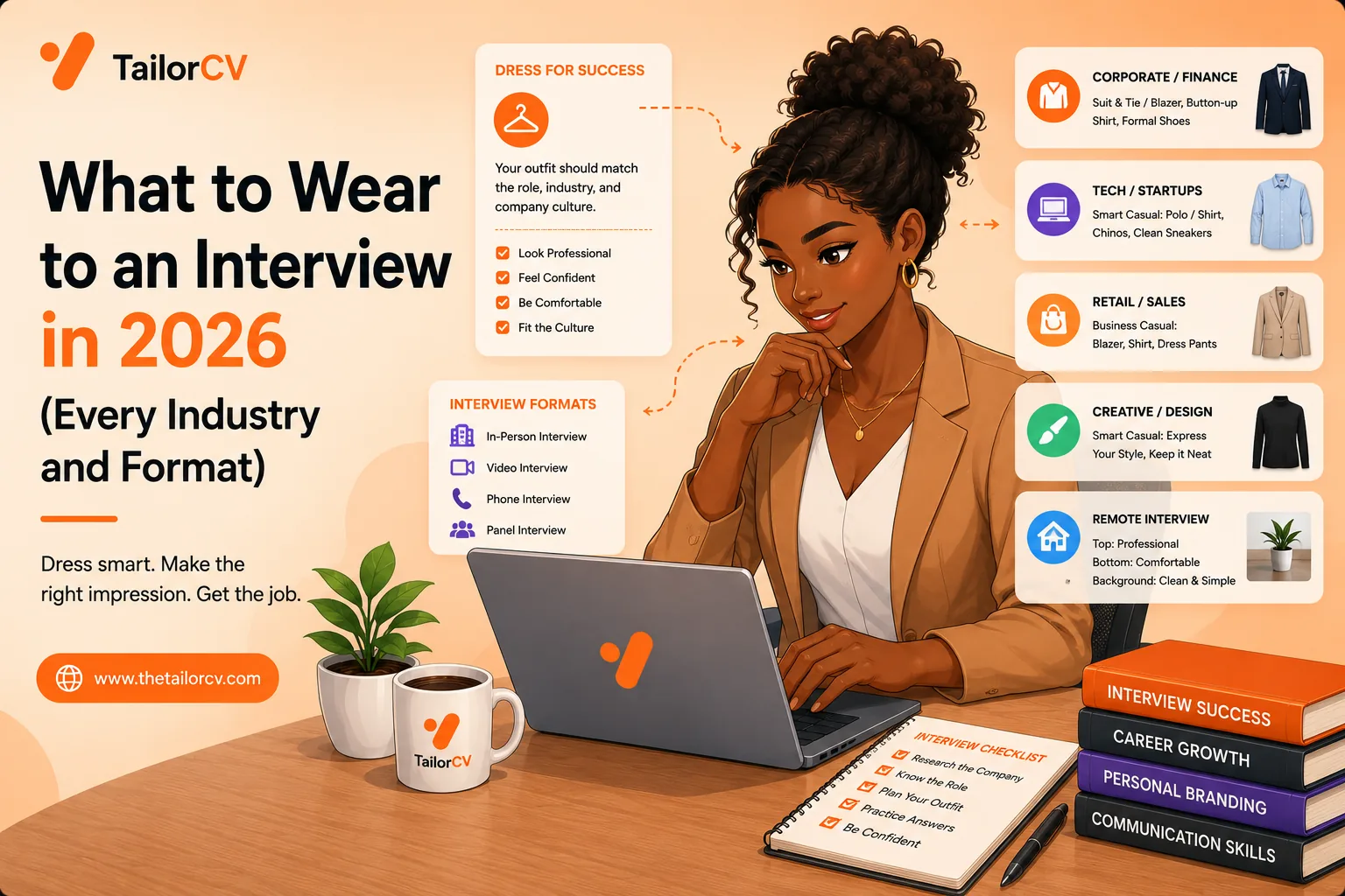 What to Wear to an Interview in 2026 (Every Industry and Format)