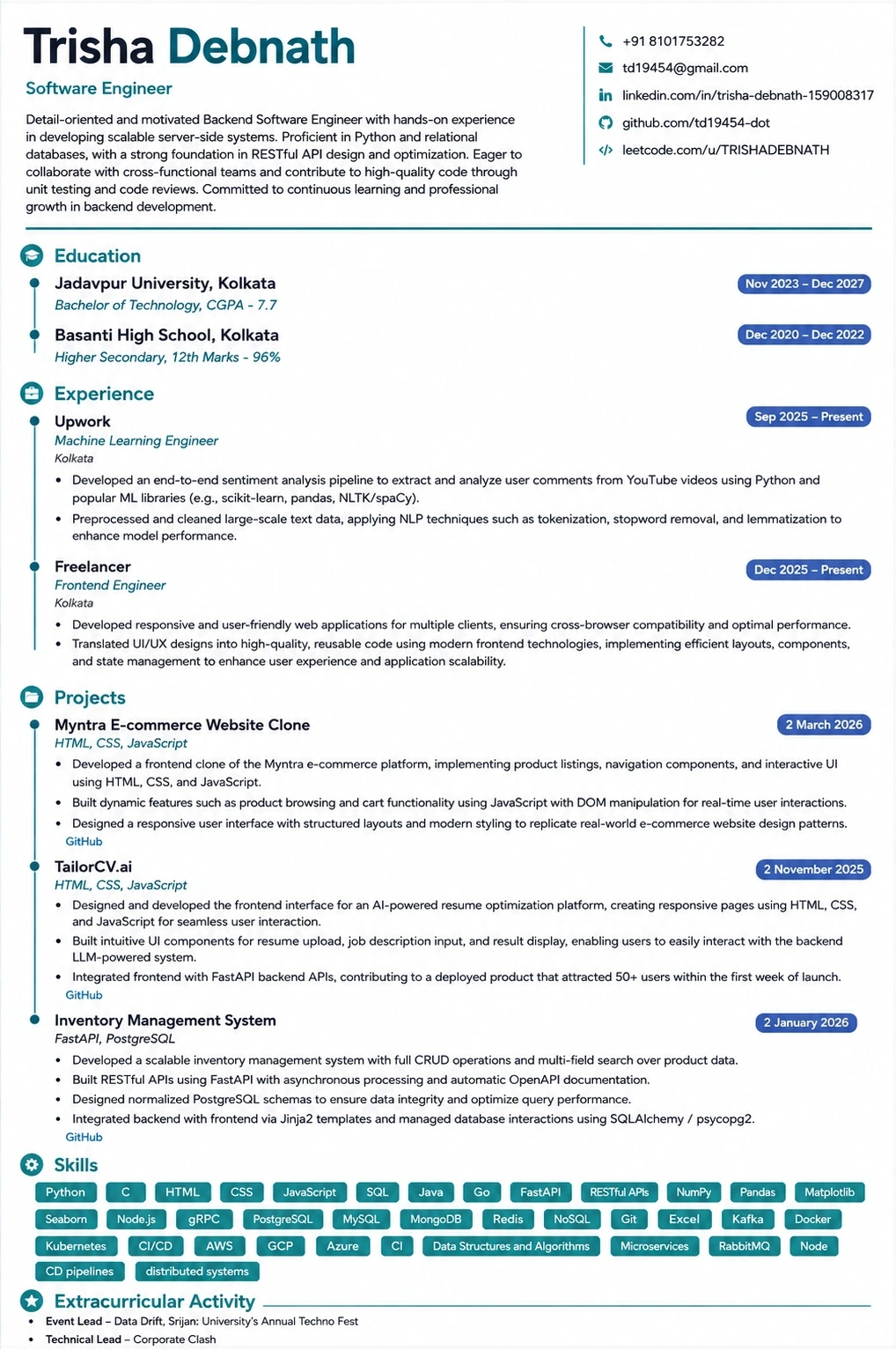 Product Manager Fit template preview